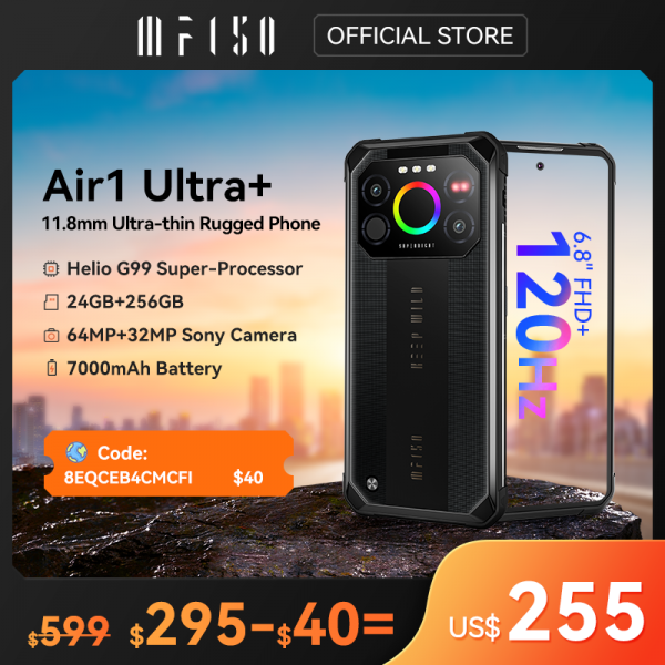 IIIF150-teléfono inteligente Air1 Ultra resistente, 6,8 pulgadas, FHD + 12GB, 256GB, 7000mAh, 120Hz, G99, 64MP, estreno mundial