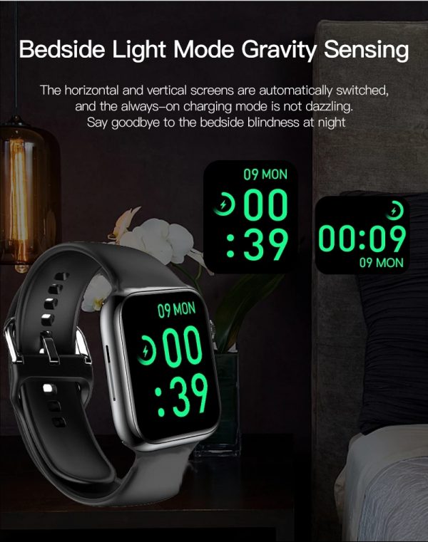 Reloj inteligente Serie 8 para hombre y mujer, pulsera con pantalla de 2023 pulgadas, Bluetooth, llamadas, frecuencia cardíaca, presión arterial, para Apple Watch IWO Watch 8, 2,0 - Imagen 4