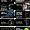 Reloj inteligente Serie 8 para hombre y mujer, pulsera con pantalla de 2023 pulgadas, Bluetooth, llamadas, frecuencia cardíaca, presión arterial, para Apple Watch IWO Watch 8, 2,0 - Imagen 3