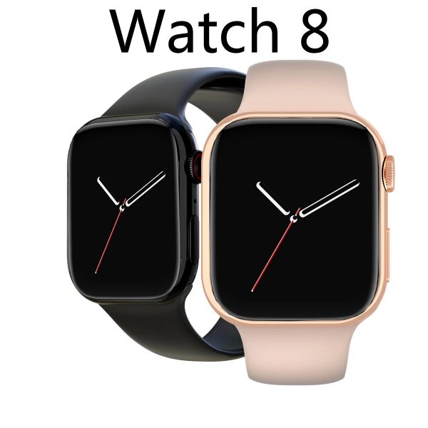 Reloj inteligente Serie 8 para hombre y mujer, pulsera con pantalla de 2023 pulgadas, Bluetooth, llamadas, frecuencia cardíaca, presión arterial, para Apple Watch IWO Watch 8, 2,0