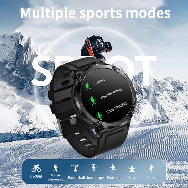 LIGE-reloj inteligente deportivo para hombre, pulsera completamente táctil de 2023 pulgadas, con llamadas, Bluetooth, 1,6 - Imagen 4