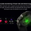 Reloj inteligente deportivo para hombre y mujer, cronógrafo con pantalla siempre en movimiento, llamadas de voz, modo de reposo largo, resistente al agua IP68, para Xiaomi, novedad de 2023 - Imagen 4
