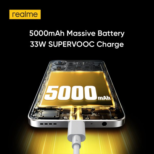 Realme-Smartphone con pantalla Super AMOLED, Helio G99, 90Hz, batería de 5000mAh, 33W de carga, cámara ia a Color de 50MP, estreno mundial - Imagen 5