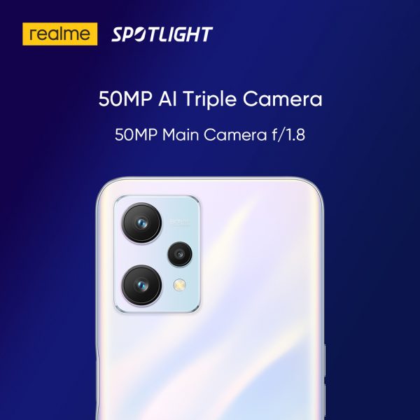 Realme-teléfono inteligente 9 5G, procesador Snapdragon 695 5G, pantalla de 6,6 pulgadas, 120Hz, Triple Cámara ia de 50MP, batería de 5000mAh, NFC, novedad - Imagen 6