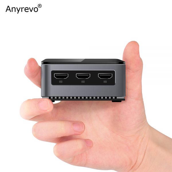 Mini PC Intel N5105, ordenador para juegos con procesador Intel N5105, 8G, 16G, LPDDR4, enrutador Dual Gigabit LAN, HDMI 2,0, 4K, 60HZ, Windows, Quad Core, WIFI 6