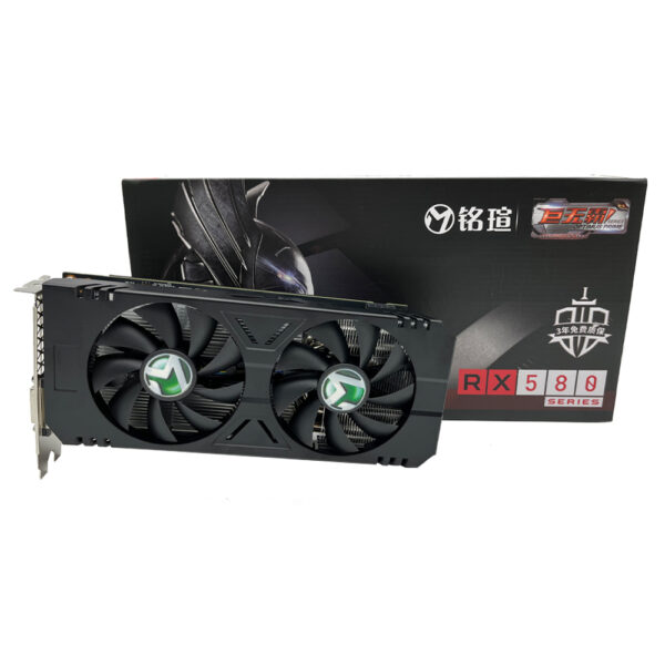 MAXSUN-tarjeta gráfica AMD RX580, 8GB, GDDR5, 256Bit, PCI Express, 3,0x16, Radeon GPU, para ordenador de escritorio - Imagen 3