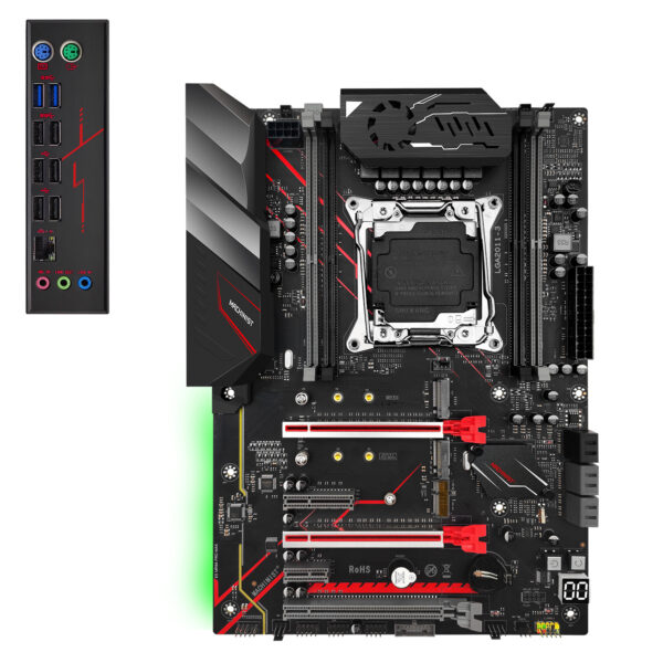 MACHINIST-Conjunto de placa base X99 LGA 2011, Kit de 3 CPU Xeon E5 2650 V4, procesador 16G = 2x8G DDR4, Combo de memoria M.2 NVME SATA MR9A PRO MAX - Imagen 6