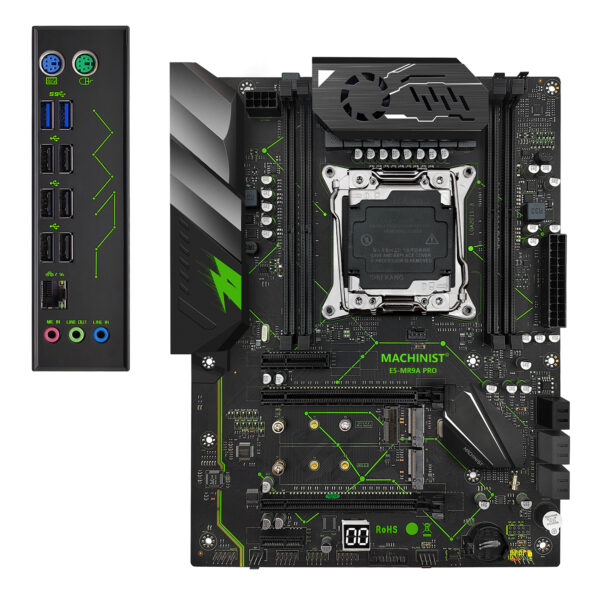 MACHINIST-Conjunto de placa base MR9A PRO X99, LGA 2011-3 Kit Xeon E5 2650 V4 CPU procesador 16G = 2x8G DDR4 2666MHz RAM Memory NVME M.2 - Imagen 6