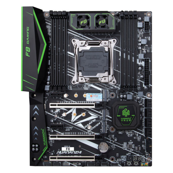 HUANANZHI-placa base X99 F8 LGA 2011-3 XEON X99 con Intel E5 2680 V4 con 2x16G DDR4, kit combinado de memoria de NON-ECC, NVME SATA - Imagen 3