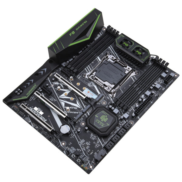 HUANANZHI-placa base X99 F8 LGA 2011-3 XEON X99 con Intel E5 2680 V4 con 2x16G DDR4, kit combinado de memoria de NON-ECC, NVME SATA - Imagen 5