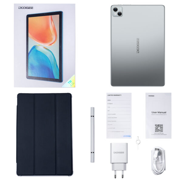 [estreno mundial] doogee T10 Tablet PC 10.1 "IPS FHD + Display by TÜV Rhein certificated octa Core Android 12 Tablet PC 13mp Main camera 8300mah Battery tablet PAD 8 + 7gb extended Ram + 128GB Storage - Imagen 6