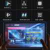 Tableta P60 Pad de 10,1 pulgadas, Tablet con Android 12, diez núcleos, 8GB de RAM, 256GB de ROM, red 4G, AI, velocidad, PC, Google, Wifi Dual, 8000mAh, nueva - Imagen 2
