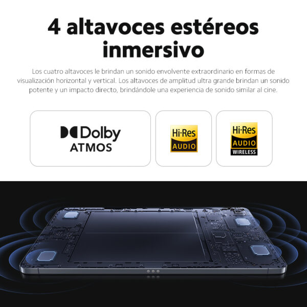 Global ROM Xiaomi Mi Pad 5 Pantalla de 11'' WQHD+ 120Hz Batería Snapdragon 860 8720mAh 4 Altavoces Estéreo MI Tablet 5 - Imagen 3