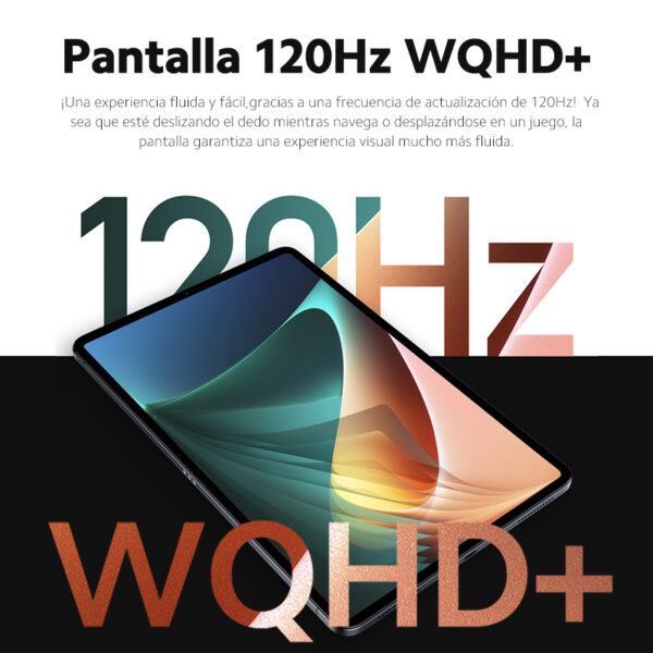 Global ROM Xiaomi Mi Pad 5 Pantalla de 11'' WQHD+ 120Hz Batería Snapdragon 860 8720mAh 4 Altavoces Estéreo MI Tablet 5 - Imagen 5