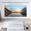 YABER Proyector Bluetooth Pro V8 450 ANSI 5G Full HD 1080P WiFi, Corrección Trapezoidal Automática 6D y 4P/4D, Zoom Infinito, Proyector Portátil 4K HD para iOS/Android - Imagen 4