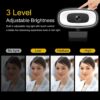 Minicámara Web 4K USB para ordenador, Webcam 2K para PC, portátil, transmisión en vivo, Full HD, 1080P, para trabajar con micrófono y trípode - Imagen 2