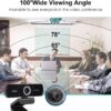 Spedal-cámara Web MF934H 1080P Hd 60fps con micrófono para ordenador portátil de escritorio, Reunión, Streaming, cámara Web, Usb [Software] - Imagen 4