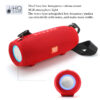 T & G-Altavoz Bluetooth portátil TG322, dispositivo inalámbrico de 40W con luz LED RGB de 3600MAH, Boombox, Subwoofer impermeable para exteriores, altavoz estéreo - Imagen 5