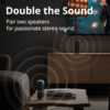 Altavoz Bluetooth Tronsmart T7 con Bluetooth 5.3, graves equilibrados, resistente al agua IPX7, modos LED, para exteriores - Imagen 4