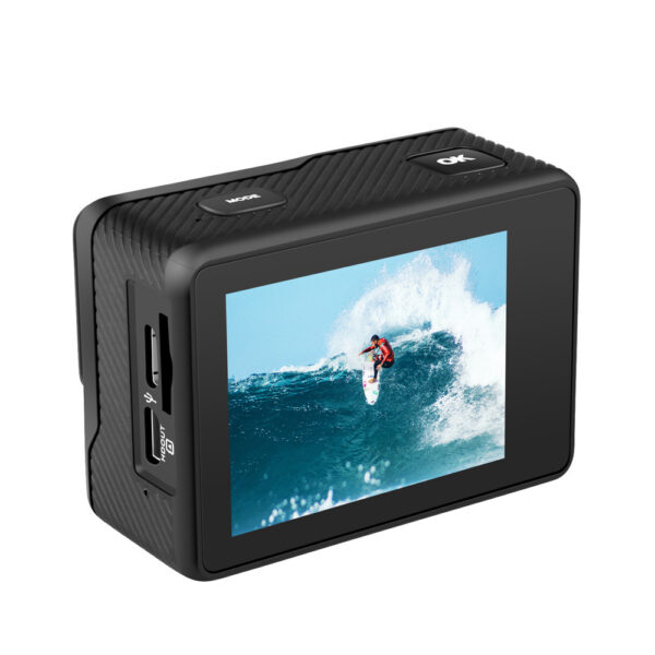 Cámara de Acción 4K 60FPS 24MP 2,0 táctil LCD EIS pantalla WiFi impermeable Control remoto 4X Zoom casco Go 9 Pro Sport Video Recorder - Imagen 4