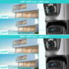 BESDER-cámara de seguridad IP para exteriores, dispositivo de vigilancia CCTV con pantalla Dual, visión nocturna a Color, 8MP, PTZ, App ICSEE - Imagen 2