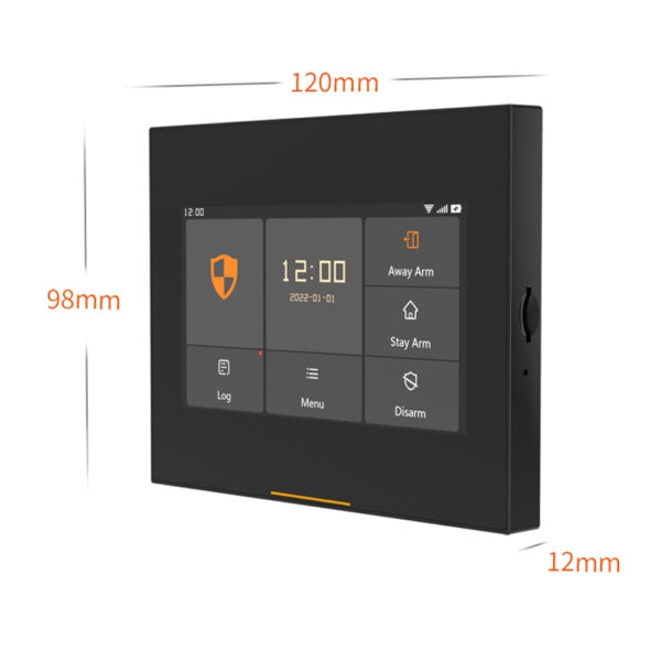 ACJ-Kits de sistema de alarma H501 para el hogar, seguridad antirrobo, 433MHz, WiFi, GSM, alarma inalámbrica, Tuya, SmartLife, Alexa, App de Control, Sensor de puerta - Imagen 6