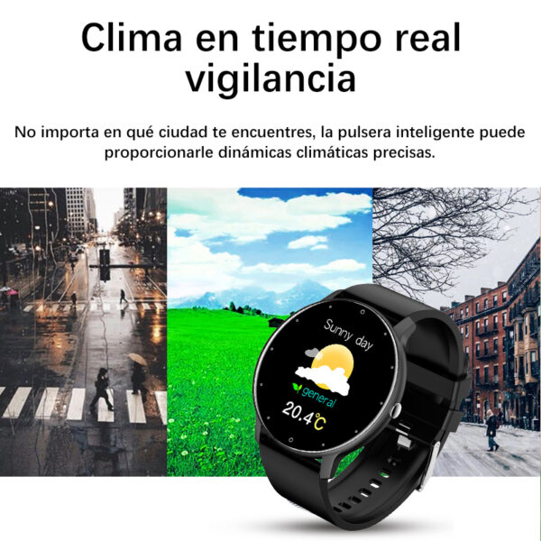 LIGE-reloj inteligente deportivo para hombre, nuevo accesorio de pulsera resistente al agua IP67 con Bluetooth y pantalla táctil, compatible con Android e ios, incluye caja, 2023 - Imagen 5