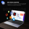 CHUWI-ordenador portátil HeroBook Pro, con Windows 11, pantalla FHD de 14,1 pulgadas, Intel celeun N4020, CPU LPDDR4, 8GB, 256GB, SSD, 38Wh - Imagen 5