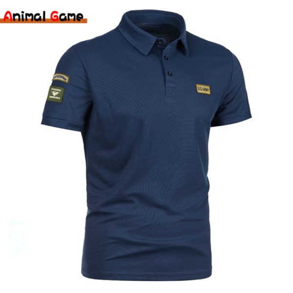 Polos coreanos de Color sólido para hombre, camisas informales de manga corta, ropa de calle a la moda, 5XL