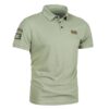 Polos coreanos de Color sólido para hombre, camisas informales de manga corta, ropa de calle a la moda, 5XL - Imagen 5