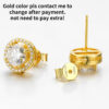 Smyoue-pendientes de moissanita certificados para mujer, aretes de plata de ley chapados en platino, aretes de diamante, joyería fina de boda, 2CT - Imagen 4