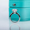 AnuJewel-anillo de compromiso de moissanita para mujer, sortija única de Plata de Ley 925, 1Ct, 2CT, 3CT, 5CT, Color D, venta al por mayor - Imagen 4