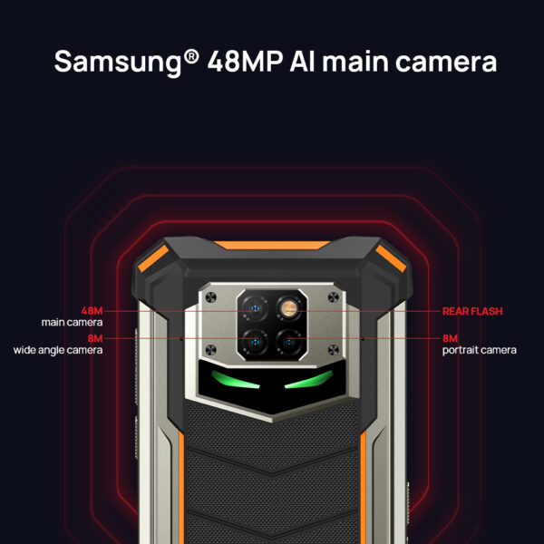 DOOGEE S88 Plus teléfono inteligente, móvil resistente con cámara principal de 48MP, 8GB RAM, 128GB ROM, IP68/IP69K, so Android 10, versión Global - Imagen 2