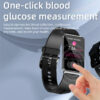 Reloj inteligente resistente al agua para hombre y mujer, dispositivo con Monitor de glucosa en sangre, ECG + PPG, medidor de presión arterial, termómetro, novedad de 2023 - Imagen 2
