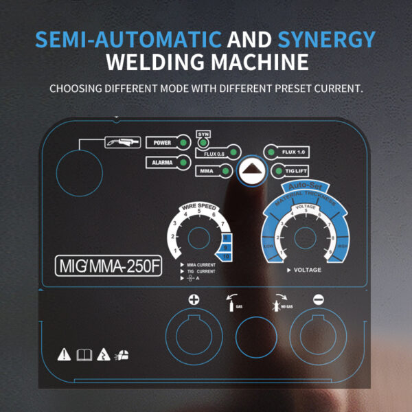 Soldador 3 en 1 para soldadura doméstica, máquina de soldadura semiautomática sin Gas, MIG MMA LIFT TIG - Imagen 4