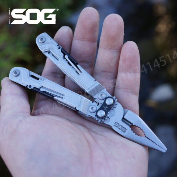 SOG-Mini herramienta multifunción PP1001/PL1001, alicates plegables para acampar al aire libre, equipo EDC - Imagen 6