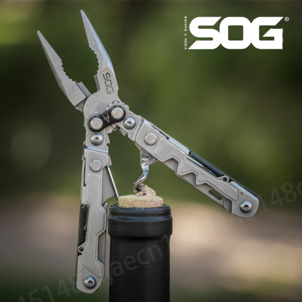 SOG-Mini herramienta multifunción PP1001/PL1001, alicates plegables para acampar al aire libre, equipo EDC - Imagen 2