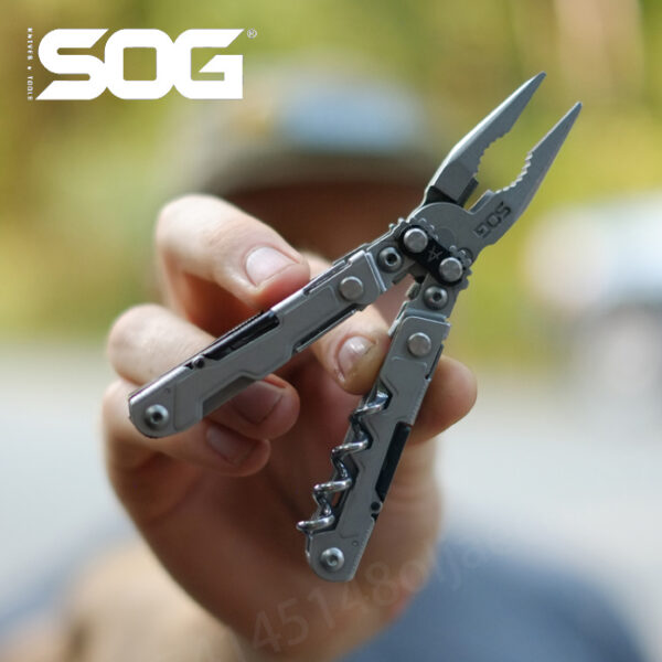 SOG-Mini herramienta multifunción PP1001/PL1001, alicates plegables para acampar al aire libre, equipo EDC - Imagen 3