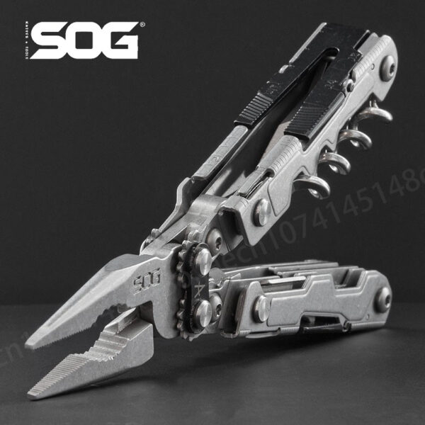 SOG-Mini herramienta multifunción PP1001/PL1001, alicates plegables para acampar al aire libre, equipo EDC - Imagen 5