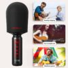 Lenovo M1 micrófono de mano inalámbrico, Bluetooth, sonido HIFI, artefacto de Karaoke de calidad, teléfono móvil en vivo, hogar, portátil para fiesta - Imagen 6