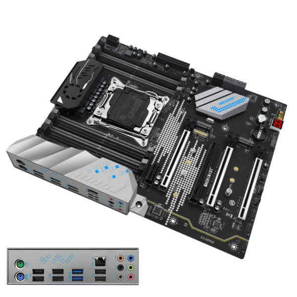 MACHINIST-Conjunto de placa base MR9S X99, procesador Xeon E5 2680 V4, LGA 2011-3 CPU 64G = 4x16G DDR4 ECC RAM Memory NVME M.2 SATA WIFI - Imagen 3