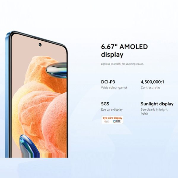 Xiaomi Redmi Note 12 Pro 4G, NFC, Snapdragon® 732G, procesador octa-core, 128GB / 256GB, 6.67 "FHD + AMOLED DotDisplay, 120Hz, cámara de 108MP, carga rápida de 67W, versión global - Imagen 4