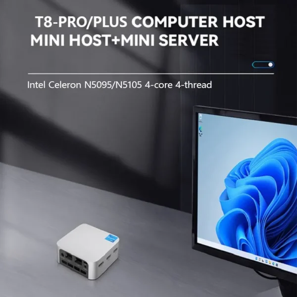 FIREBAT T8 Pro Plus Mini PC Intel 11th Gen Jasper Lake Celeron N5095 - Imagen 6