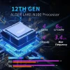 MOREFINE-Mini PC M6S Intel N100/N5105, 8G, 12G, DDR5/DDR4, 128GB/256GB, Windows 10 pro, ordenador para juegos, 4K, 60Hz, HDMI, ZX01 - Imagen 2