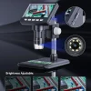 Microscopio Digital 4,3 P 50-1000x de 1080 pulgadas, Microscopio de soldadura de 2000mAh para reparación electrónica, PCB, PC, portátil - Imagen 4