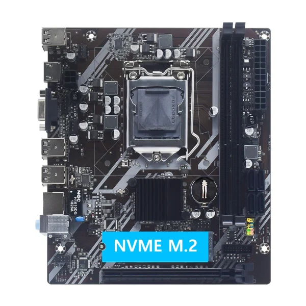 MUCAI-Kit de placa base H61 LGA 1155, Compatible con Intel Core CPU de 2ª y 3ª generación, Compatible con M.2 NVME SDD - Imagen 6