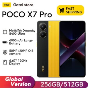 【Marca +】POCO X7 Pro Smartphone Dimensity 8400-Ultra 6000mAh 90W HyperCharge Pantalla AMOLED de 6,67" NFC Xiaomi HyperOS 2